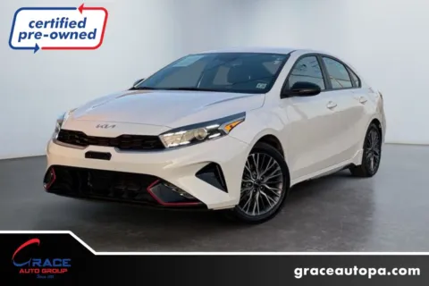 White 2023 Kia Forte GT-Line for sale in Morrisville, PA