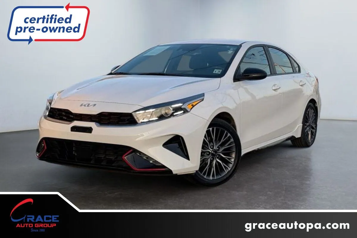 White 2023 Kia Forte GT-Line for sale in Morrisville, PA