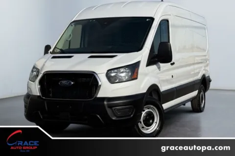 White 2024 Ford Transit 150 Medium Roof for sale in Morrisville, PA
