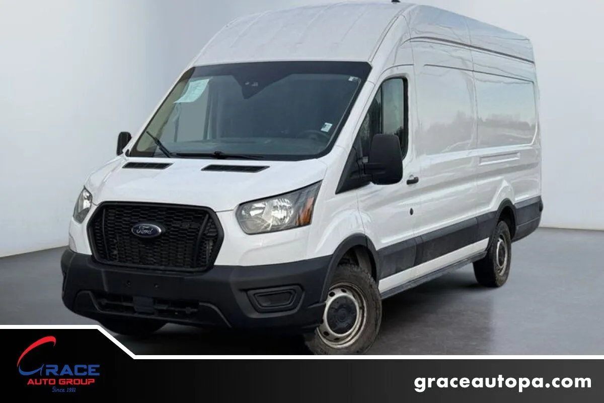 White 2022 Ford Transit 350 High Roof Extended for sale in Morrisville, PA