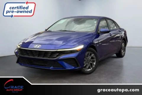 Blue 2024 Hyundai Elantra SEL for sale in Morrisville, PA