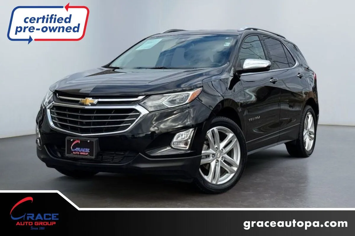 Black 2018 Chevrolet Equinox Premier for sale in Morrisville, PA