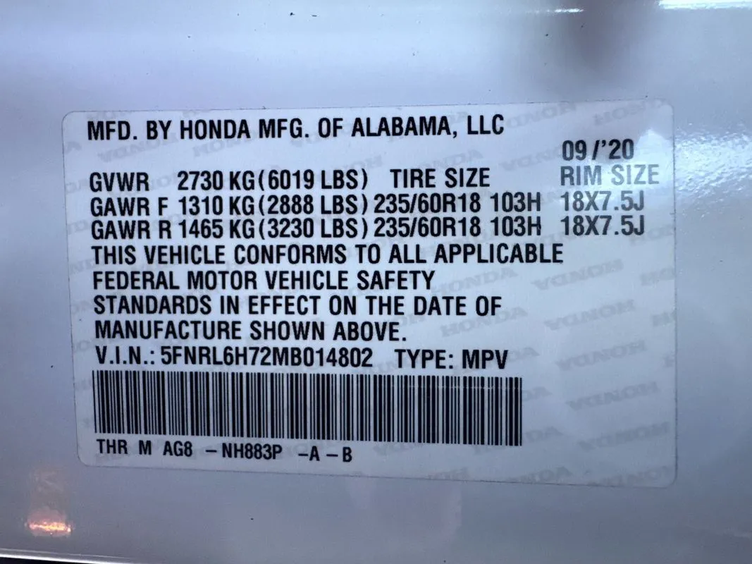 2021 Honda Odyssey EX-L - Photo 51