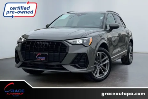 Gray 2022 Audi Q3 Premium 45 TFSI S line quattro Tiptronic for sale in Morrisville, PA