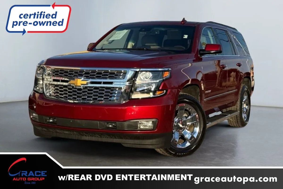 Red 2018 Chevrolet Tahoe LT for sale in Morrisville, PA