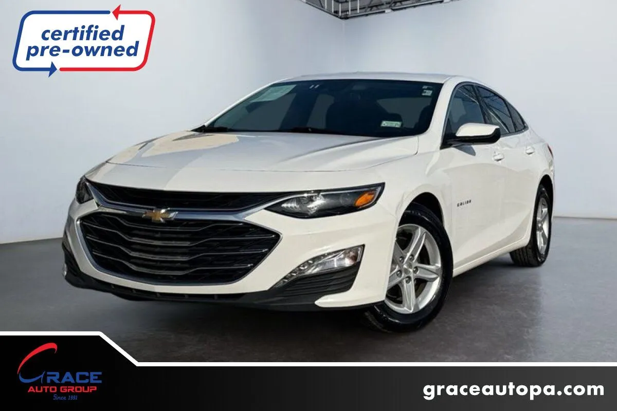 White 2024 Chevrolet Malibu FWD 1LT for sale in Morrisville, PA