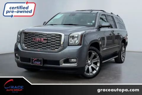 Gray 2020 GMC Yukon XL 4WD Denali for sale in Morrisville, PA