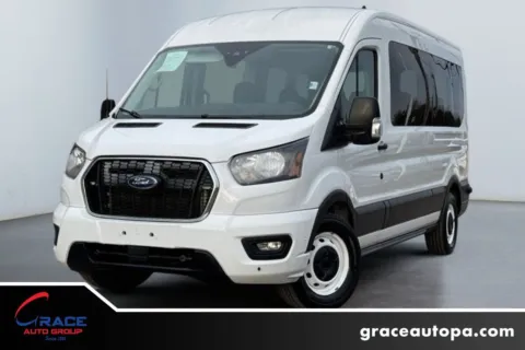 Silver 2020 Ford Transit 350 15 Passenger XLT for sale in Morrisville, PA