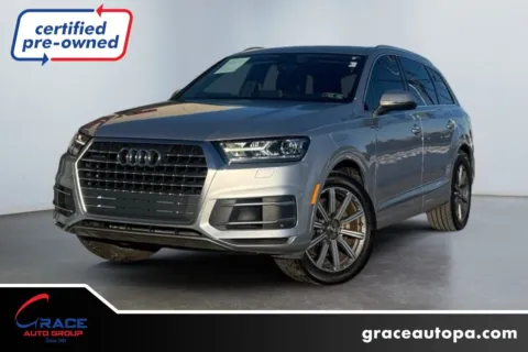 Silver 2019 Audi Q7 55 Premium for sale in Morrisville, PA