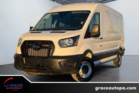 White 2025 Ford Transit 250 Medium Roof for sale in Morrisville, PA