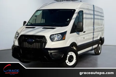 White 2025 Ford Transit 250 Medium Roof for sale in Morrisville, PA