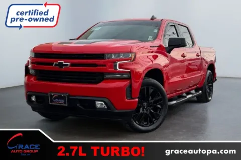 Red 2021 Chevrolet Silverado 1500 4WD Crew Cab Short Bed RST for sale in Morrisville, PA
