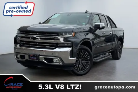 Gray 2019 Chevrolet Silverado 1500 LTZ for sale in Morrisville, PA