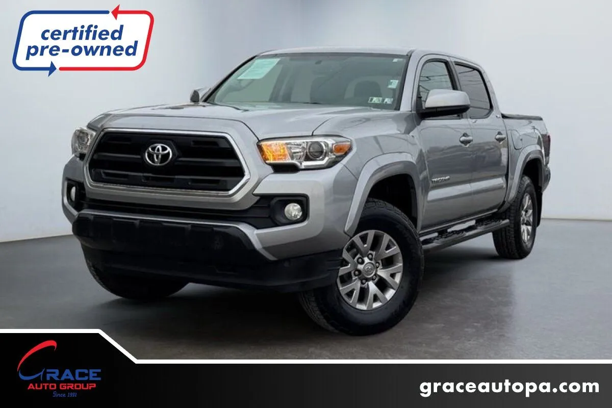 Silver 2017 Toyota Tacoma SR5 V6 for sale in Morrisville, PA