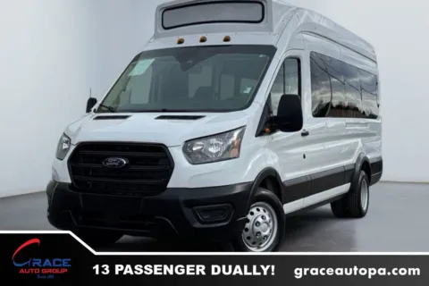White 2024 Ford Transit 350 HD XL High Roof 13 Passenger for sale in Morrisville, PA