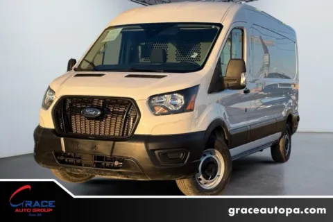 White 2024 Ford Transit 350 Medium Roof for sale in Morrisville, PA