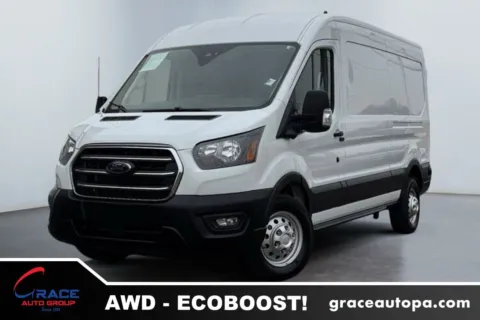 White 2025 Ford Transit 350 Medium Roof AWD for sale in Morrisville, PA