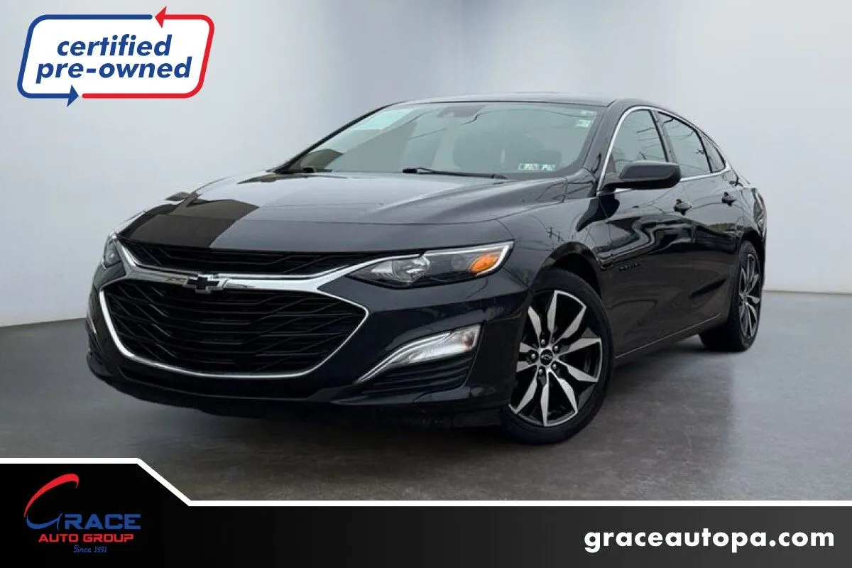 Gray 2023 Chevrolet Malibu FWD RS for sale in Morrisville, PA