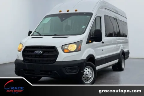 White 2023 Ford Transit 350 HD High Roof Extended 13 Passenger for sale in Morrisville, PA