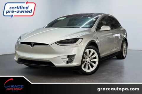 Blue 2018 Tesla Model X 100D for sale in Morrisville, PA