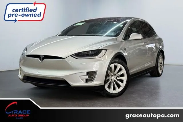 Blue 2018 Tesla Model X 100D for sale in Morrisville, PA