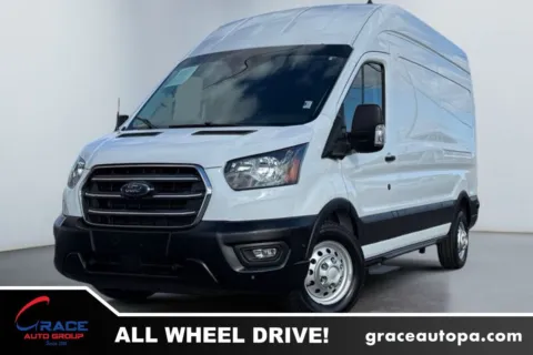 White 2023 Ford Transit 350 High Roof AWD for sale in Morrisville, PA