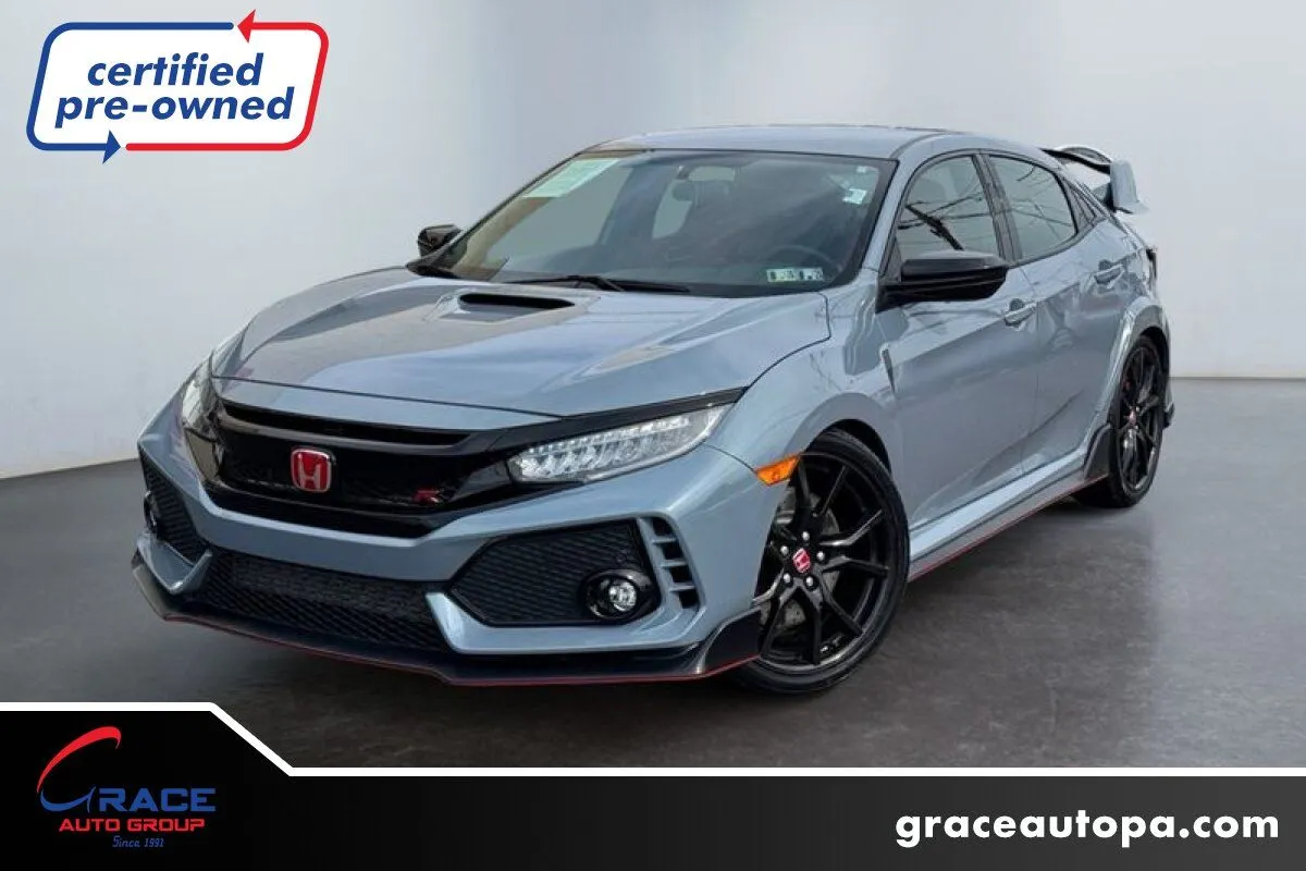 Gray 2019 Honda Civic Type R Touring for sale in Morrisville, PA