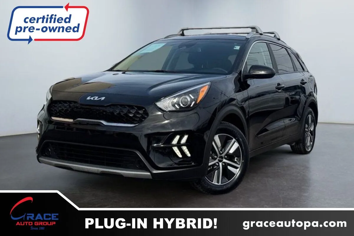 Black 2022 Kia Niro Plug-In Hybrid LXS for sale in Morrisville, PA