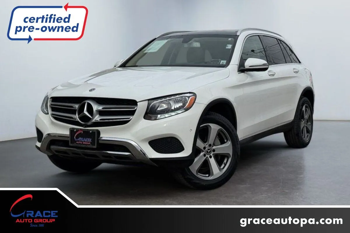 White 2019 Mercedes-Benz GLC 300 4MATIC for sale in Morrisville, PA