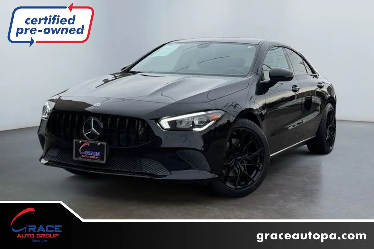 Black 2021 Mercedes-Benz CLA 250 4MATIC for sale in Morrisville, PA