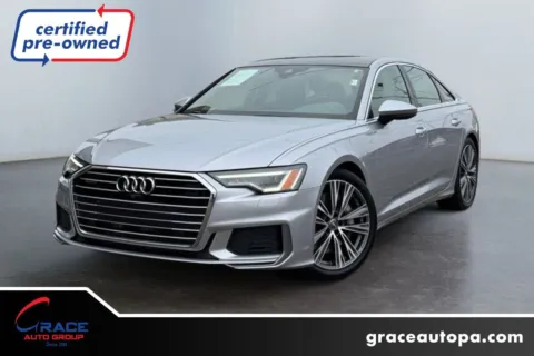 Silver 2019 Audi A6 55 Premium for sale in Morrisville, PA