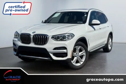 White 2021 BMW X3 xDrive30i for sale in Morrisville, PA