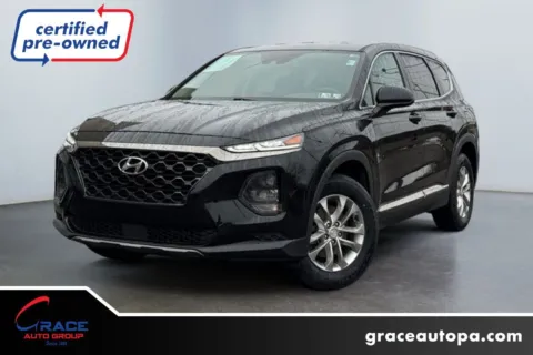 Black 2019 Hyundai Santa Fe SE for sale in Morrisville, PA