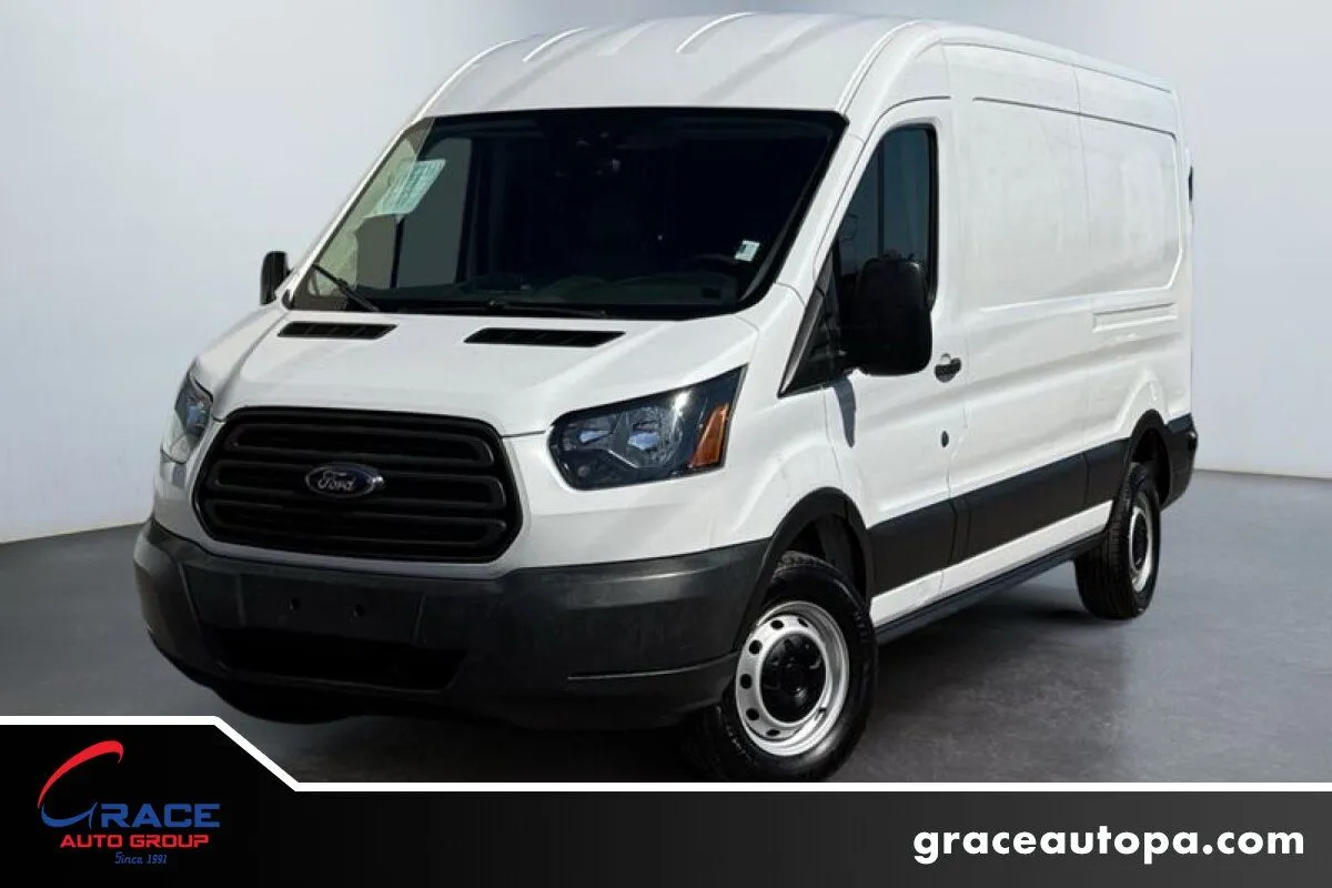 White 2019 Ford Transit 250 Medium Roof for sale in Morrisville, PA