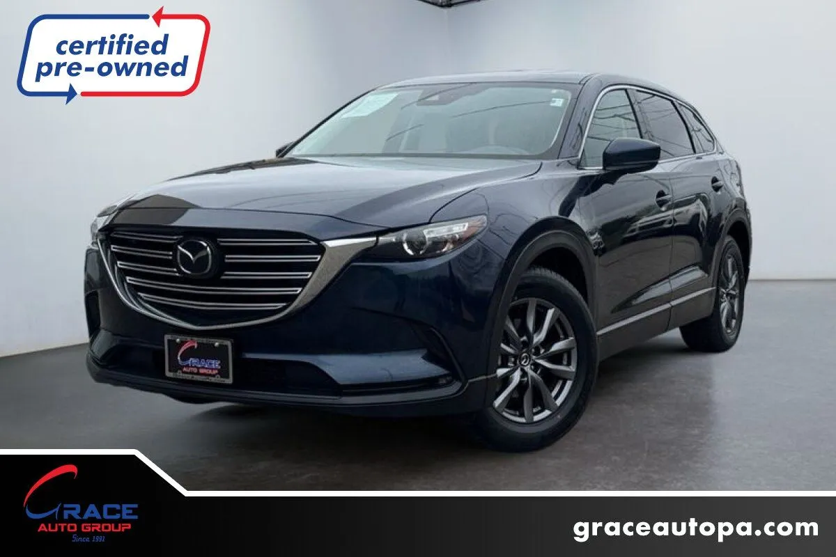 Blue 2023 Mazda CX-9 Touring for sale in Morrisville, PA