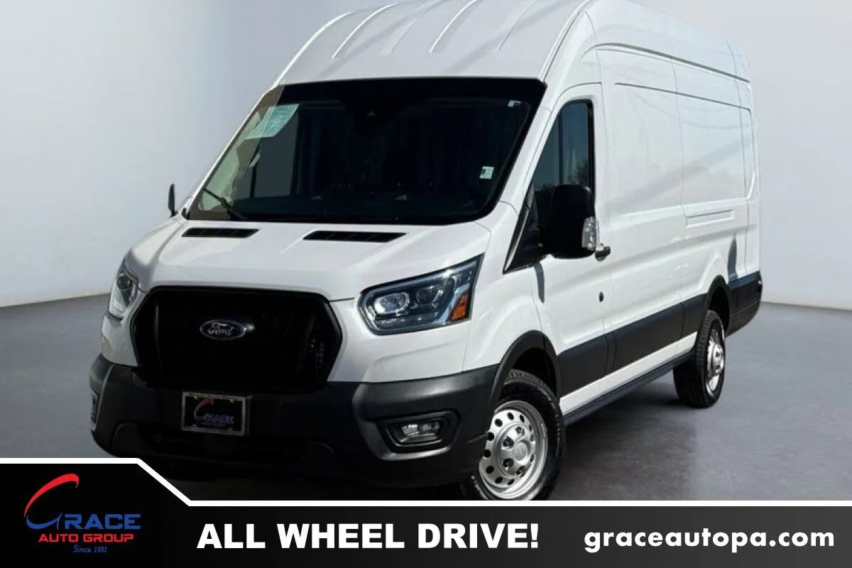White 2024 Ford Transit 350 High Roof Extended for sale in Morrisville, PA