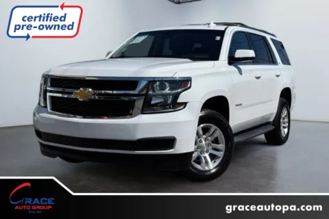 Red 2018 Chevrolet Tahoe LT for sale in Morrisville, PA