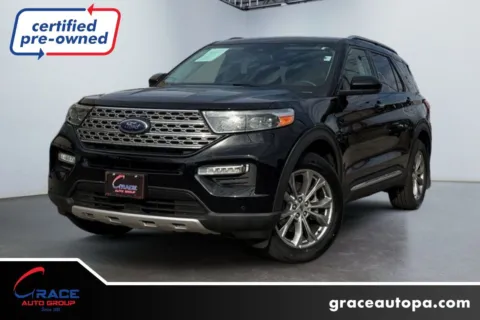 Gray 2022 Ford Explorer Limited for sale in Morrisville, PA