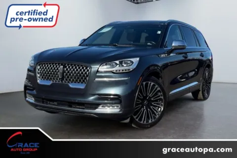 Blue 2020 Lincoln Aviator Black Label for sale in Morrisville, PA