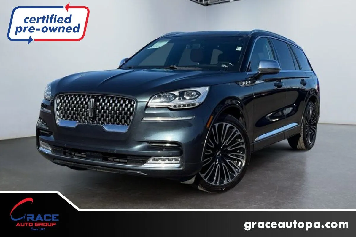 Blue 2020 Lincoln Aviator Black Label for sale in Morrisville, PA