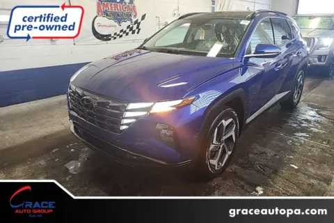 Black 2022 Hyundai Tucson Limited for sale in Morrisville, PA