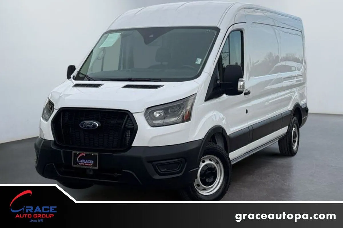 White 2024 Ford Transit 250 Medium Roof for sale in Morrisville, PA
