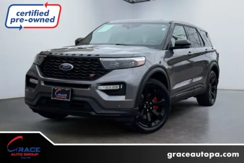 Gray 2022 Ford Explorer ST for sale in Morrisville, PA