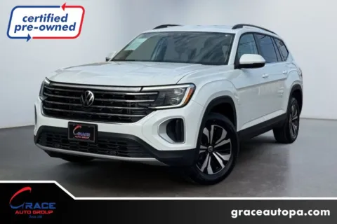 White 2024 Volkswagen Atlas 2.0T SE for sale in Morrisville, PA