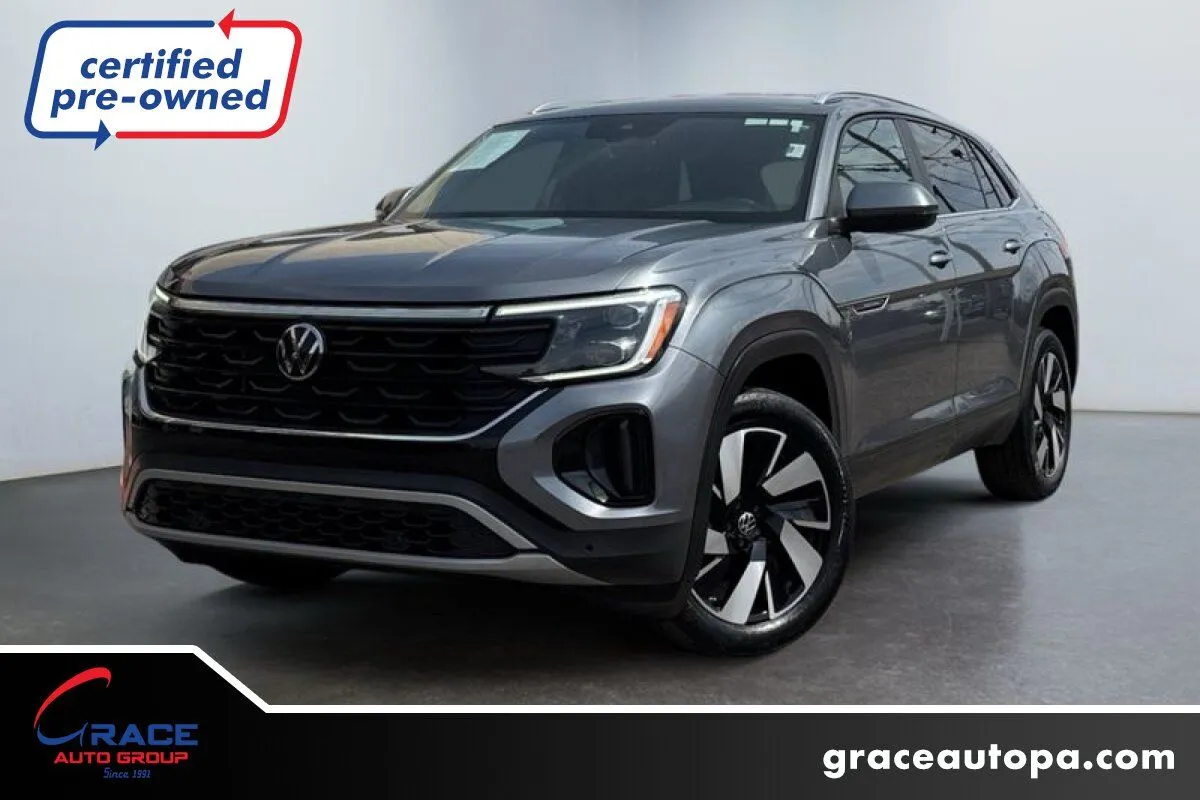 Gray 2024 Volkswagen Atlas Cross Sport 2.0T SE w/Technology for sale in Morrisville, PA