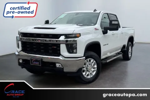 White 2022 Chevrolet Silverado 2500HD 4WD Crew Cab Standard Bed LT for sale in Morrisville, PA