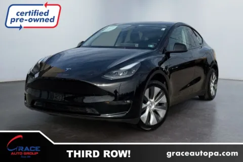 Black 2025 Tesla Model Y Long Range Dual Motor All-Wheel Drive for sale in Morrisville, PA