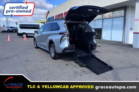 Red 2024 Toyota Sienna XLE for sale in Morrisville, PA