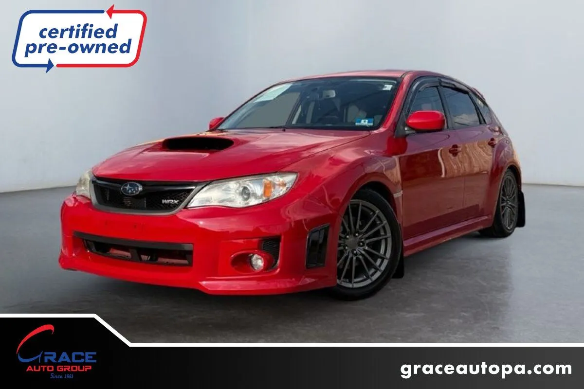 Red 2012 Subaru Impreza WRX Limited for sale in Morrisville, PA
