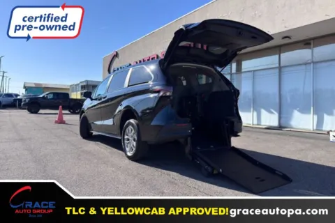 Red 2024 Toyota Sienna LE for sale in Morrisville, PA